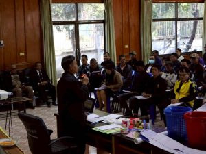 โครงการอบรมเจ้าพนักงานผู้ดำเนินการเลือกตั้งประจำหน่วยเลือกตั้ง (กปน./รปภ.)ในการเลือกตั้งสมาชิกสภาองค์การบริหารส่วนตำบลและนายกองค์การบริหารส่วนตำบลโพนงาม