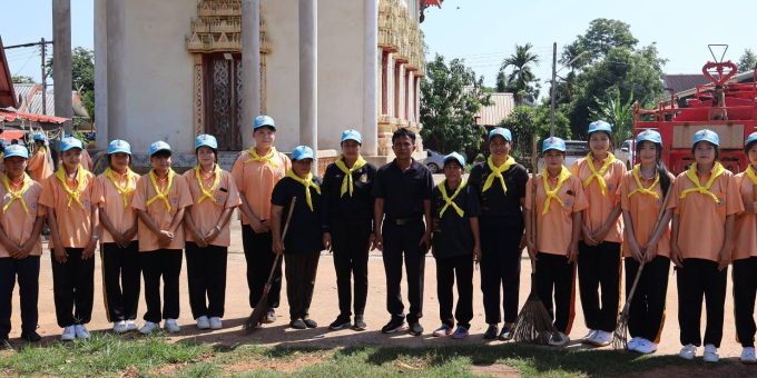 กิจกรรมสัปปายะสู่วัดด้วยวิธี 5 ส (Big Cleaning Day)