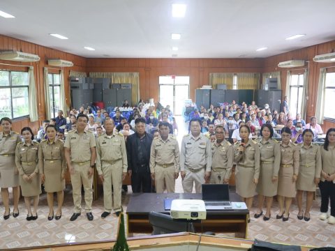 โครงการอบรมส่งเสริมและสนับสนุนการจัดตั้งธนาคารขยะชุมชน ประจำปีงบประมาณ 2569
